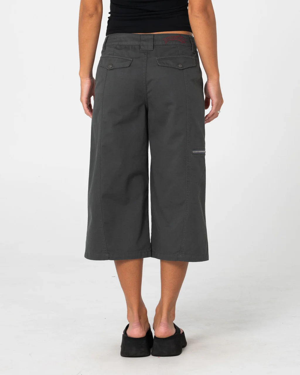 Rusty It Gyrl Low Rise Capri Cargo Pant
