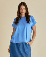 Betty Basics Sloane Scallop Tee