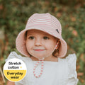 Bedhead Pink Stripe Bucket Hat