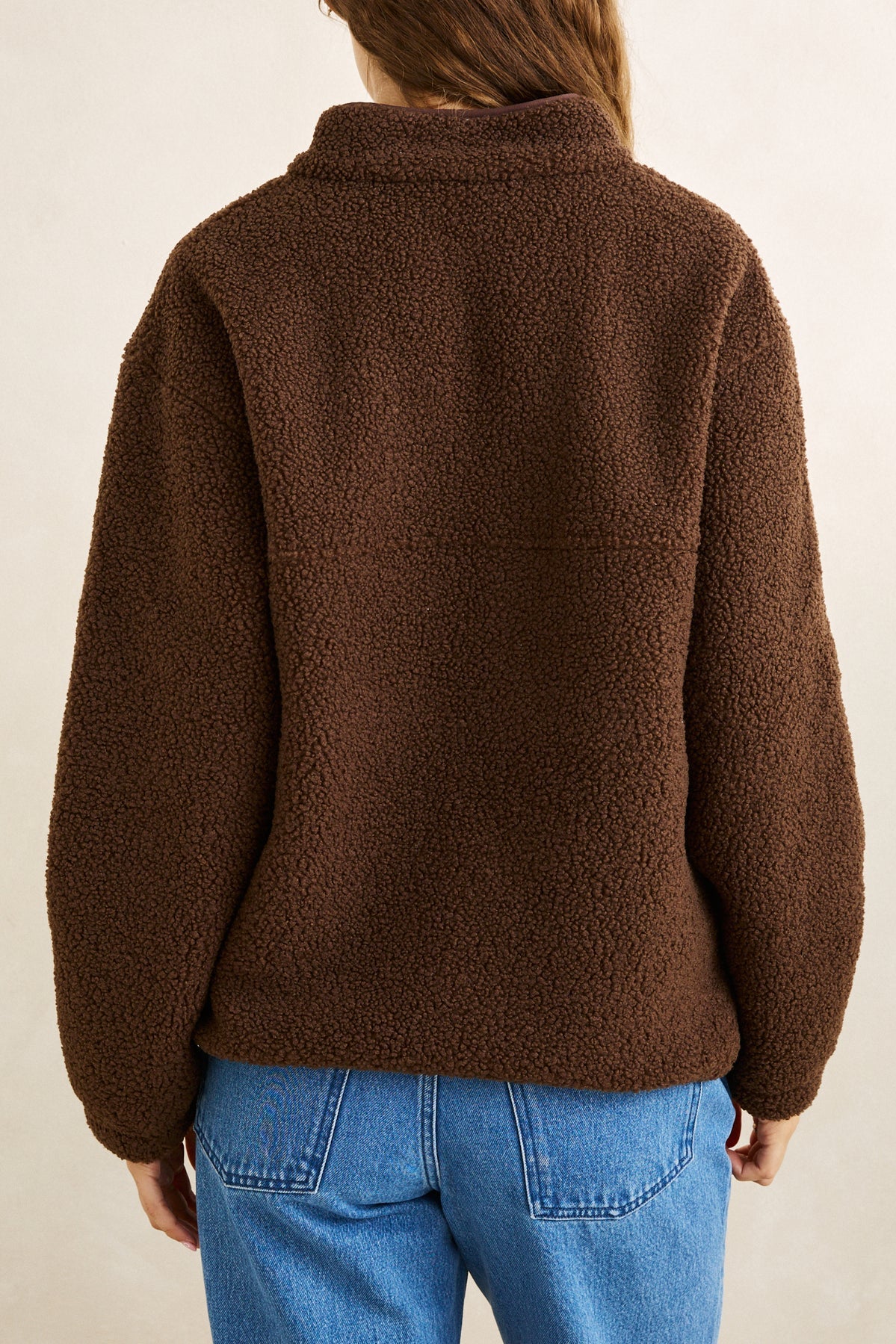 Rhythm Zip Through Sherpa Fleece