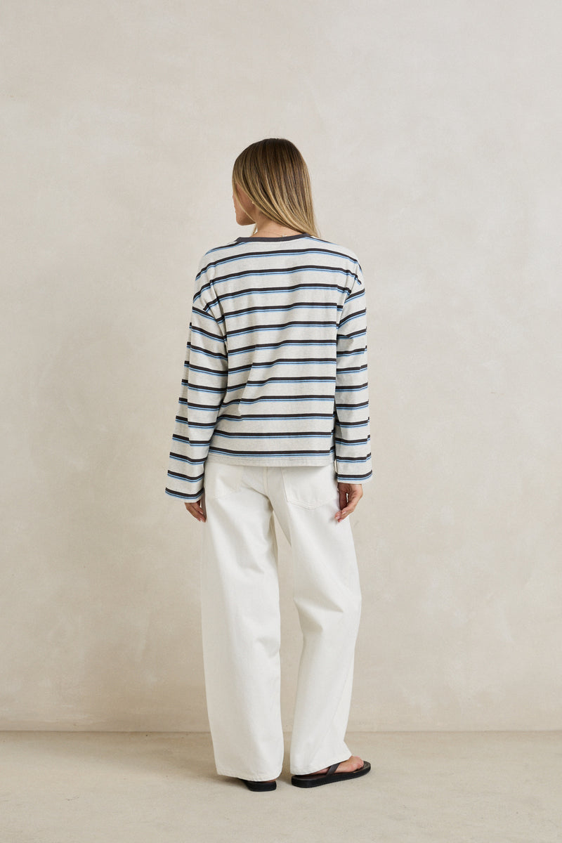 Rhythm Porto Stripe Long Sleeve