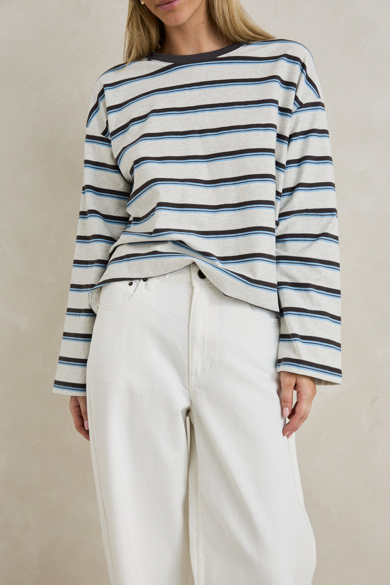 Rhythm Porto Stripe Long Sleeve