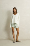 Rhythm Adele Oversized LS Knit Top
