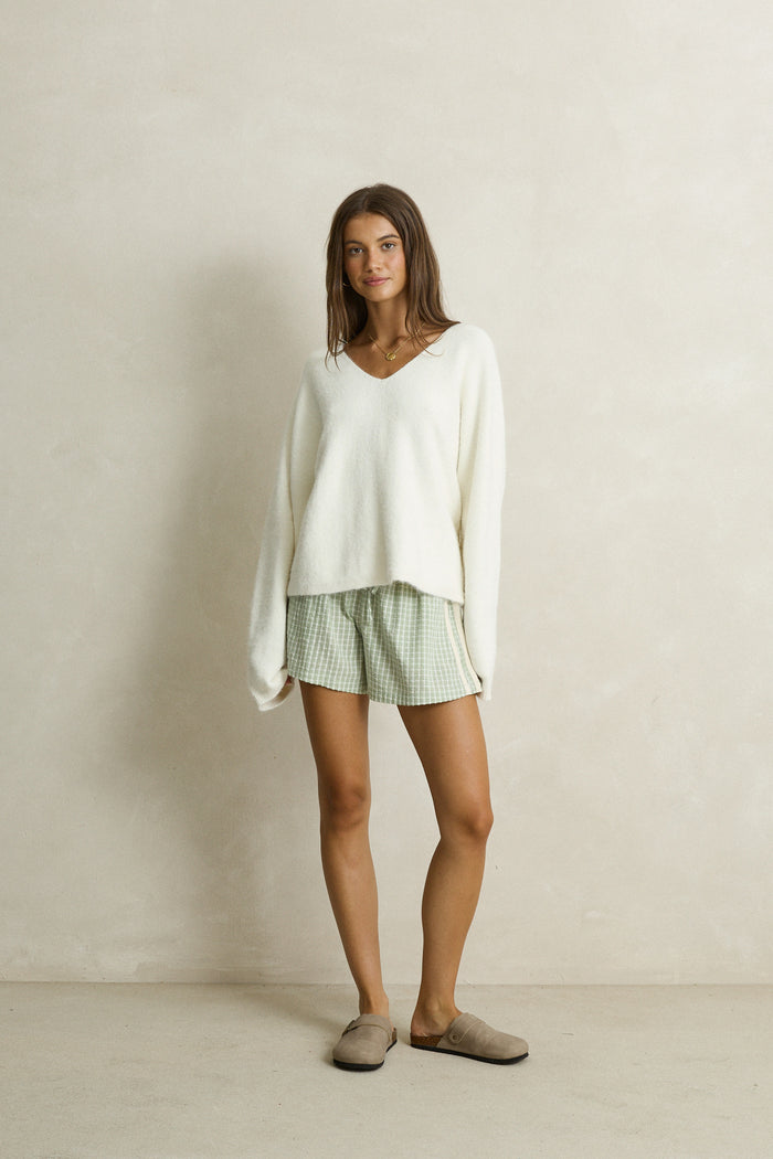 Rhythm Adele Oversized LS Knit Top