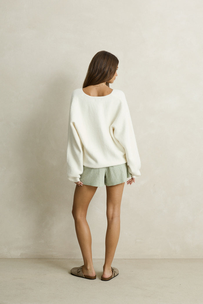 Rhythm Adele Oversized LS Knit Top