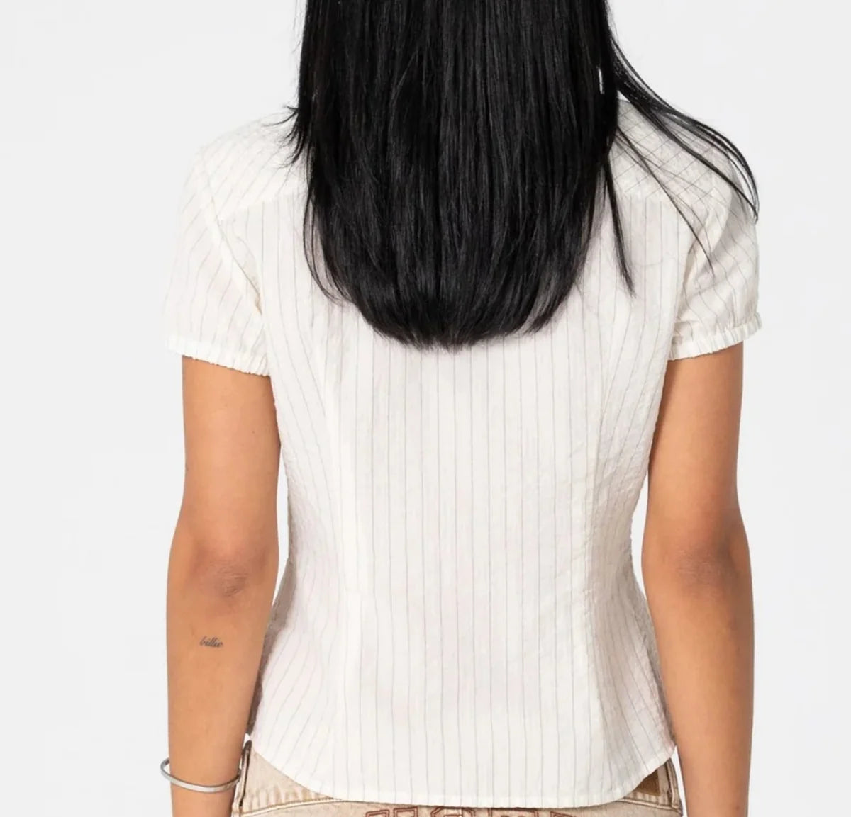 Rusty Missy May Stripe Shirt