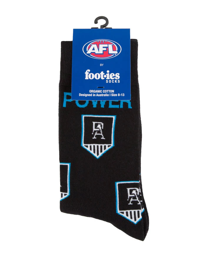 Port Adelaide Power Mascot Organic Cotton Sock