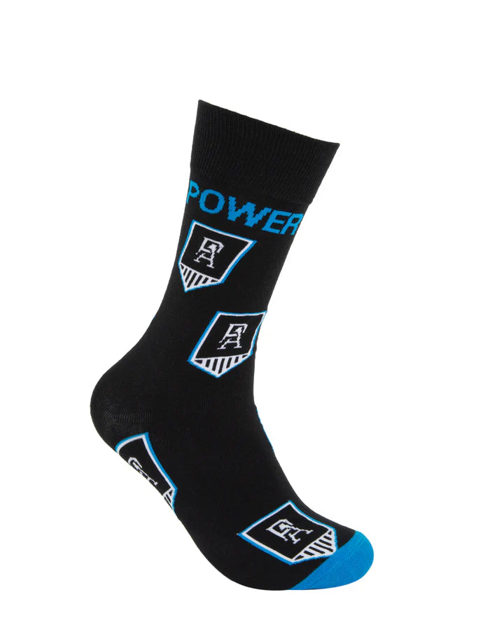 Port Adelaide Power Mascot Organic Cotton Sock