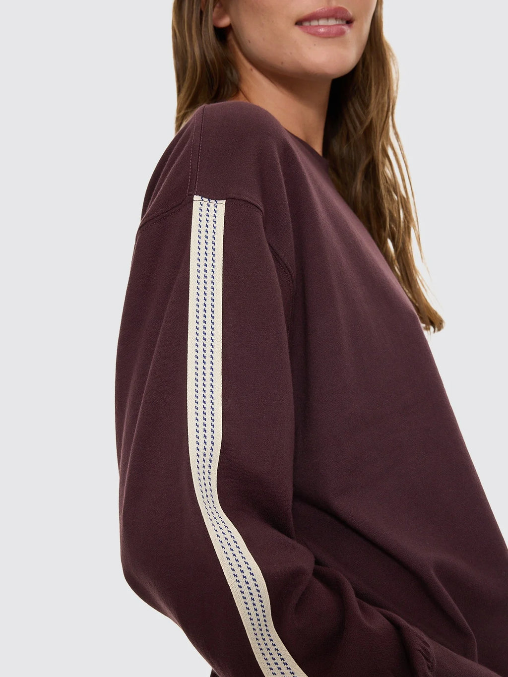 Thrills Off Track Long Sleeve Oversized Tee