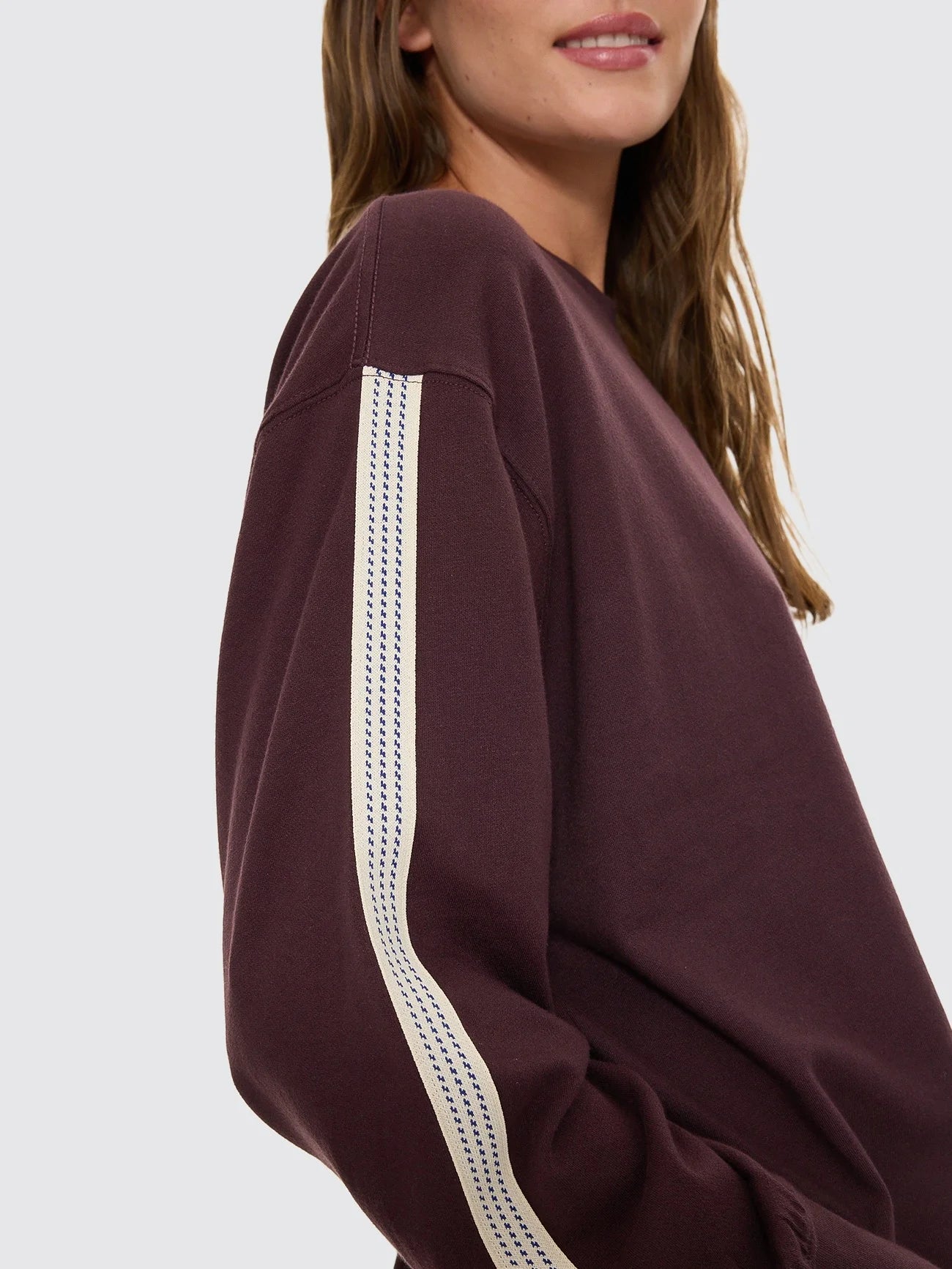 Thrills Off Track Long Sleeve Oversized Tee