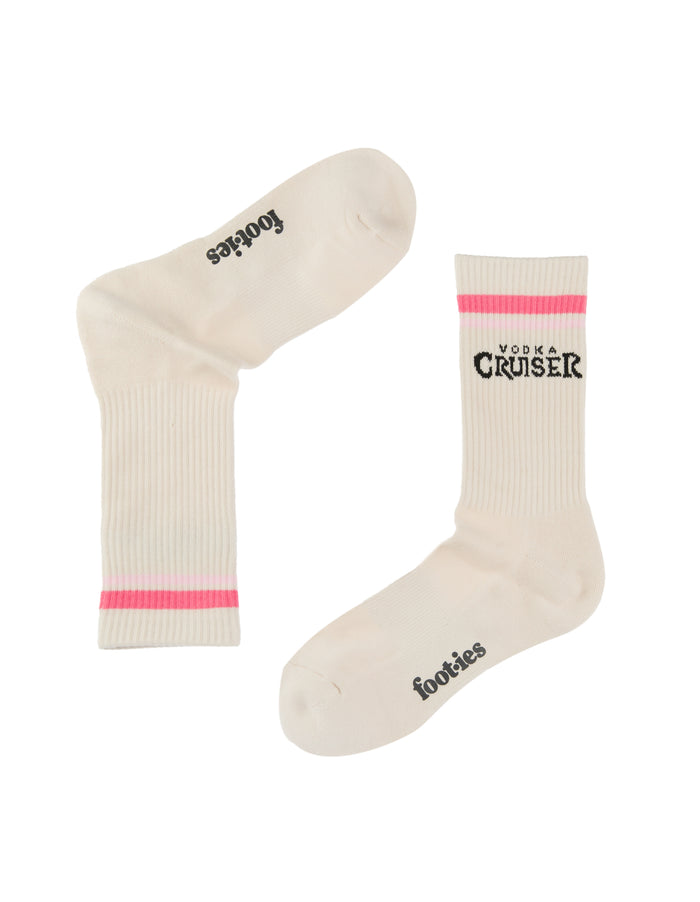 Footies Vodka Cruiser Lush Guava Sneaker Sock 2 Pack