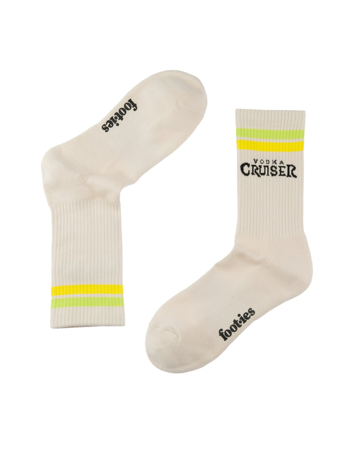 Foot-ies Vodka Cruiser Logo Sneaker 2 Pack Sock