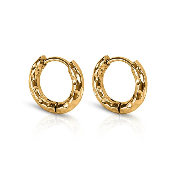 Ever Wave Gold Huggie Earrings