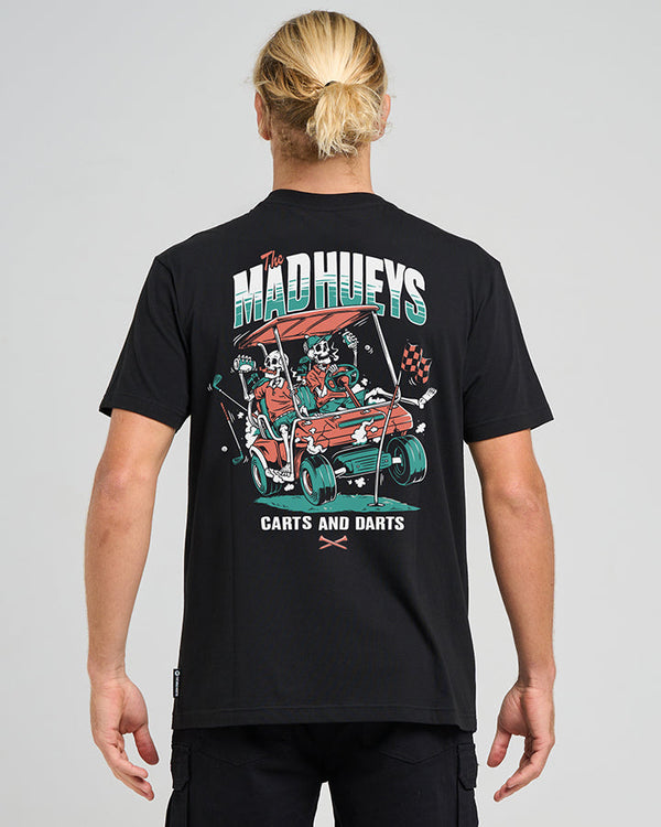 The Mad Hueys Carts And Darts SS Tee
