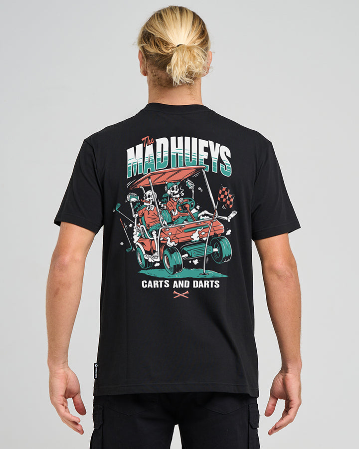 The Mad Hueys Carts And Darts SS Tee