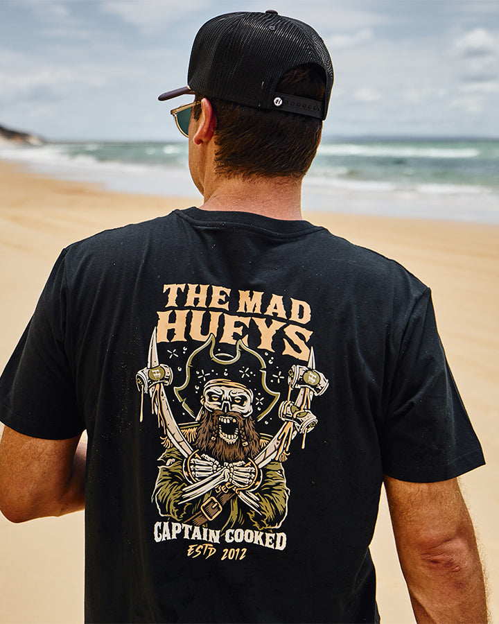 The Mad Hueys Captain Cooked SS Tee