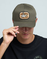 The Mad Hueys Cookedaburra Trio Twill Snapback Cap