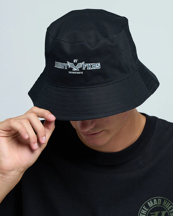 The Mad Hueys Fkrs Ahoy Reversible Bucket Cap