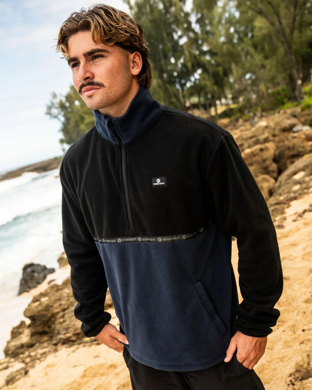 The Mad Hueys Tidal Quarter Zip