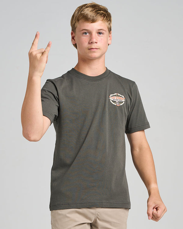 The Mad Hueys The Tiki Captain Youth SS Tee