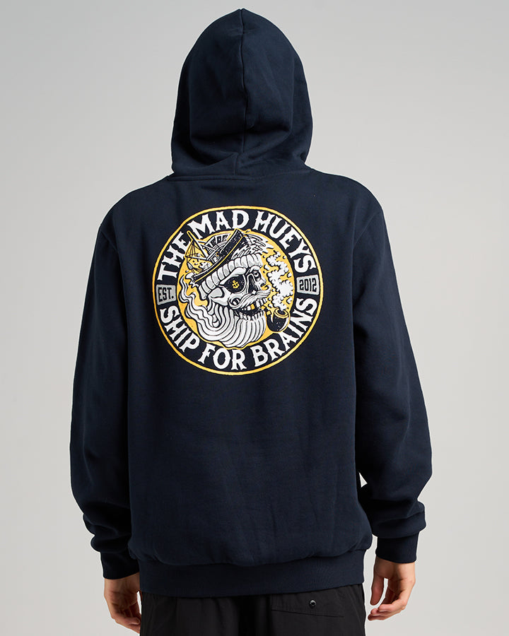 The Mad Hueys Ship For Brains Pullover Hoodie