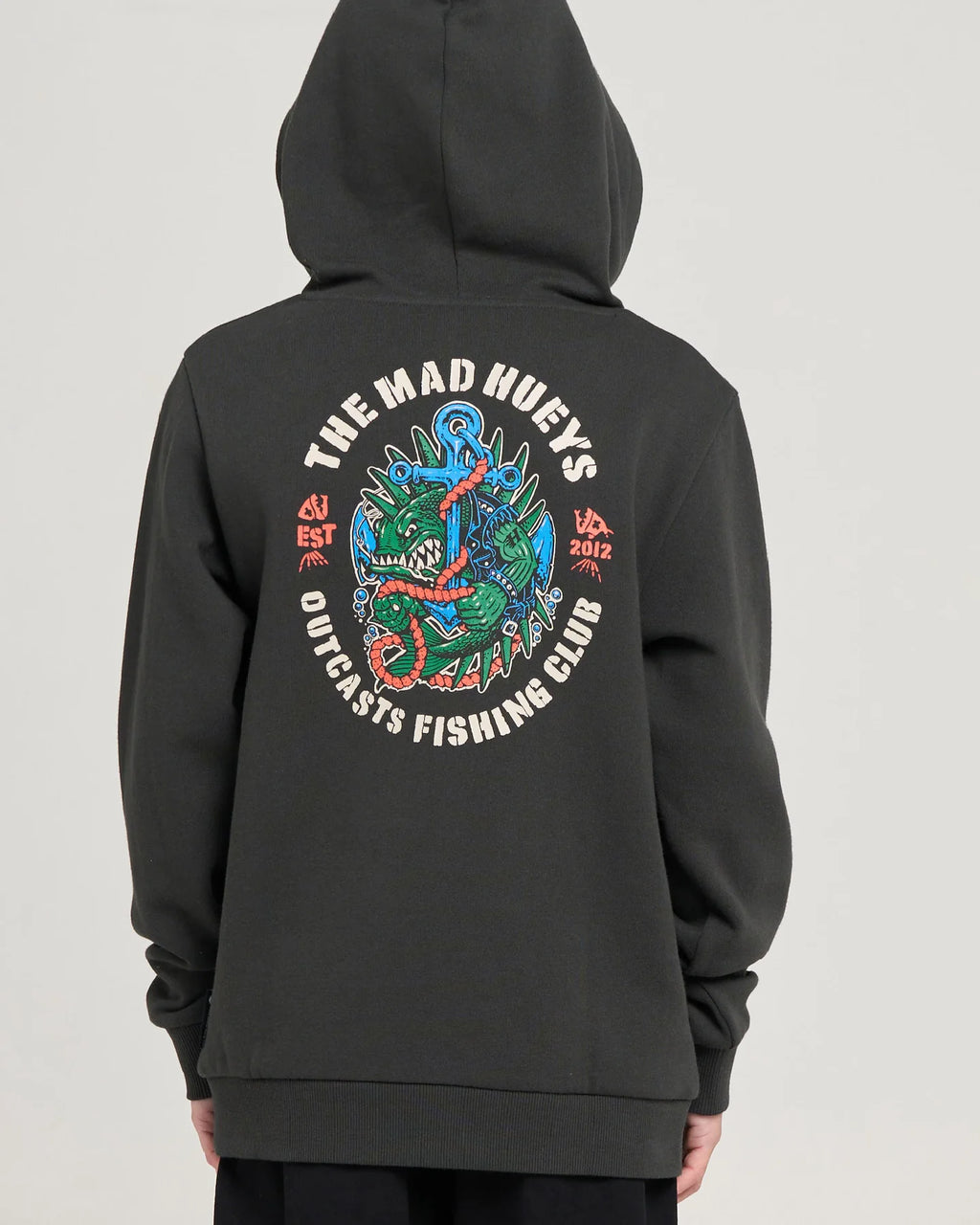 The Mad Hueys Outcasts Youth Hooded Pullover