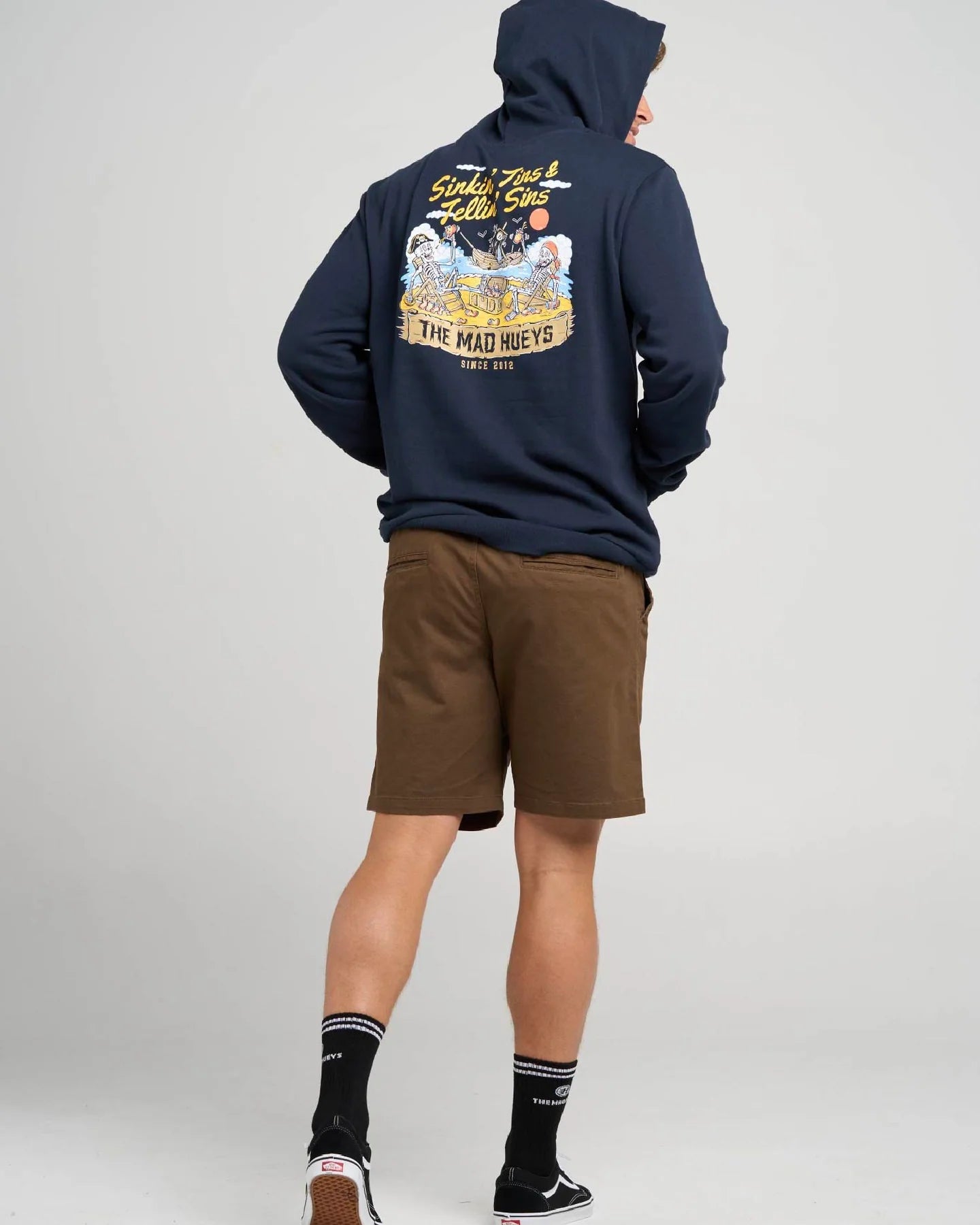 The Mad Hueys Sinkin Tins Hooded Pullover