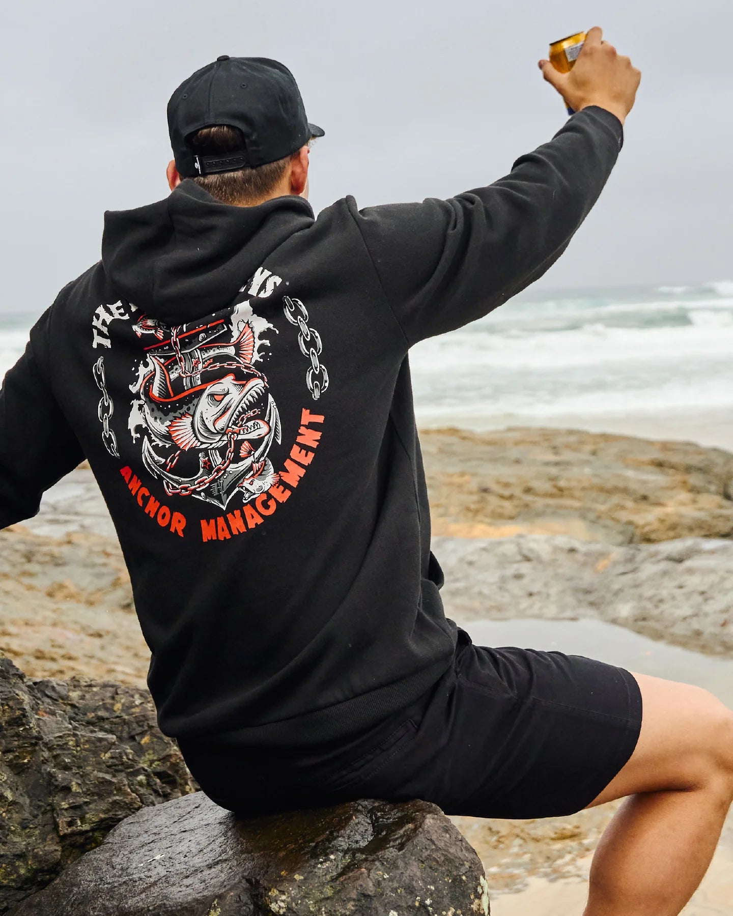 The Mad Hueys Anchor Management Hooded Pullover