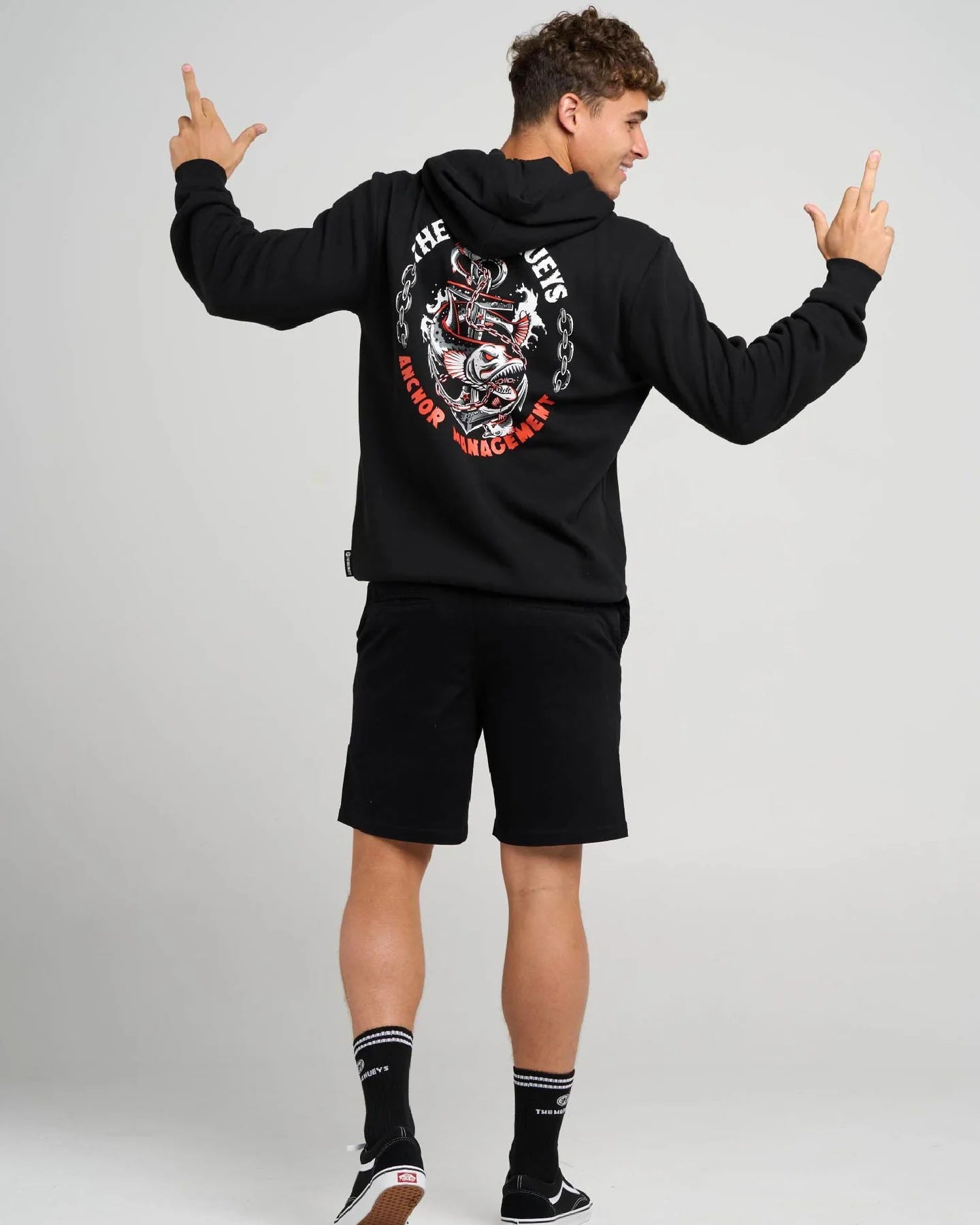 The Mad Hueys Anchor Management Hooded Pullover