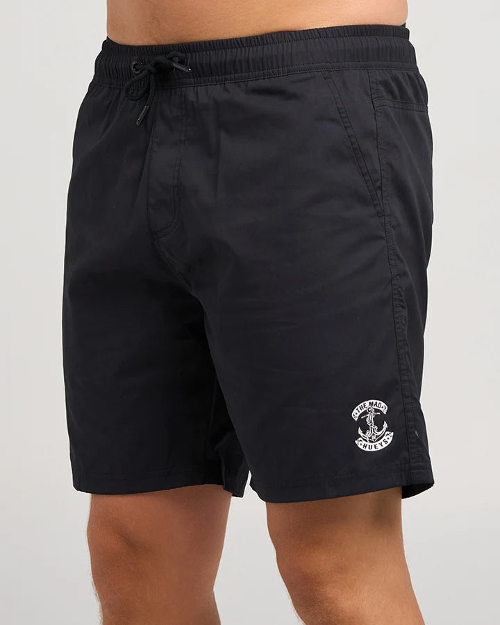 The Mad Hueys Skull Anchor 18" Volley Short