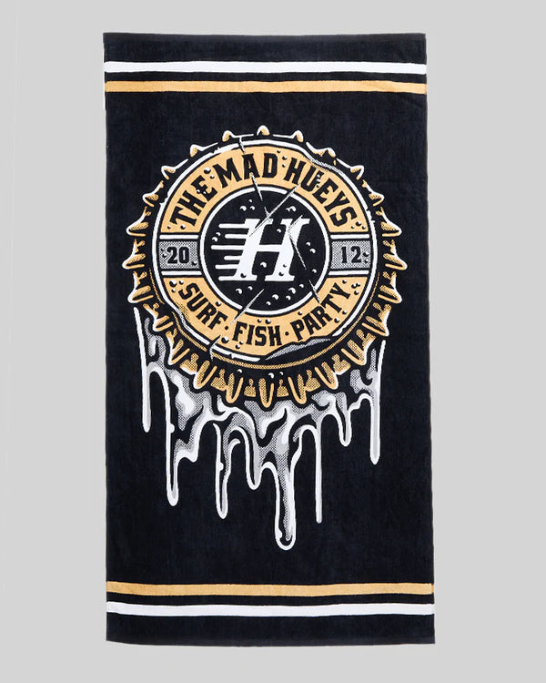 The Mad Hueys Cold One Beach Towel