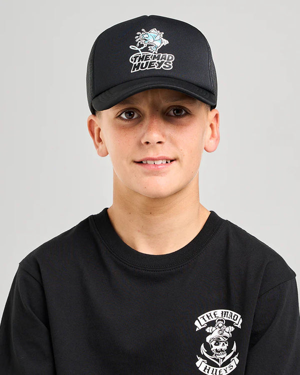 The Mad Hueys Great Bite Shark Trucker Cap