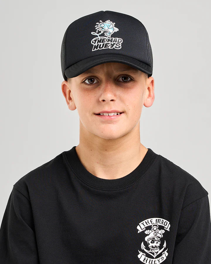 The Mad Hueys Great Bite Shark Trucker Cap