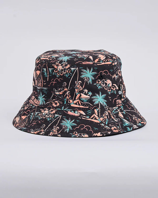 The Mad Hueys Sailor Anchor Reversible Bucket Hat