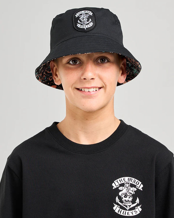 The Mad Hueys Sailor Anchor Reversible Bucket Hat