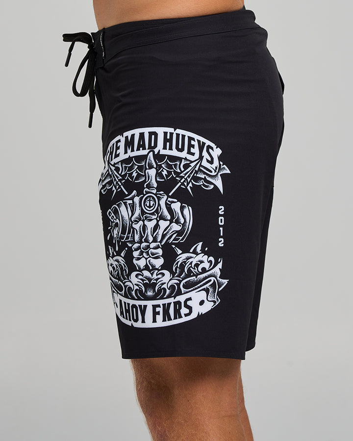 The Mad Hueys Ahoy Fkrs Storm 20 Boardshort