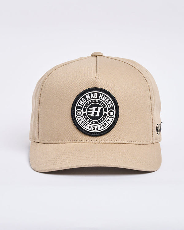 The Mad Hueys Good Life Twill Snapback Cap