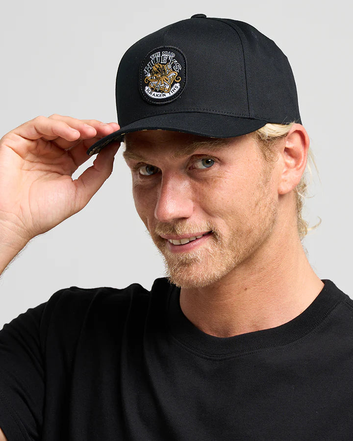 The Mad Hueys Kraken Port Hole Twill Snapback Cap