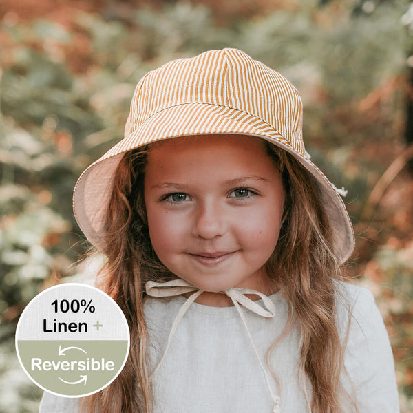 Bedhead Wanderer Girls Reversible Panelled Bucket Sun Hat