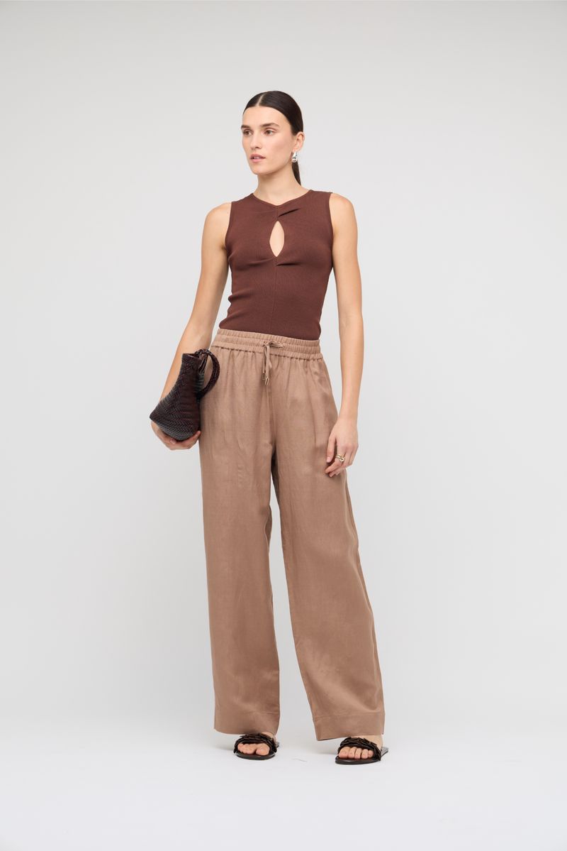 Staple The Label Arden Cutout Knit Top