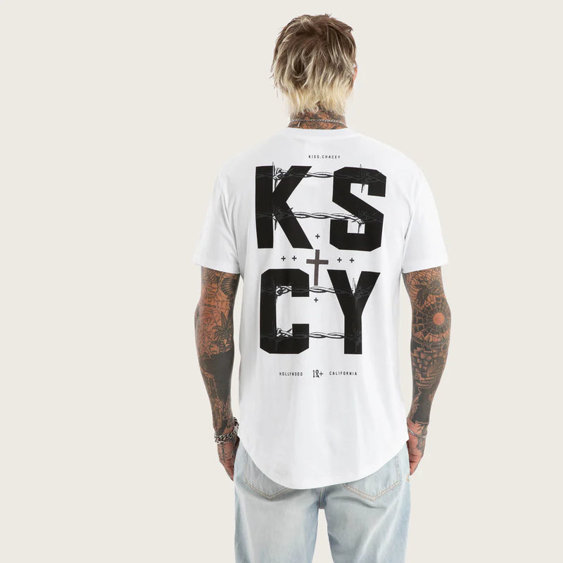 KSCY Fence Dual Curved Tee