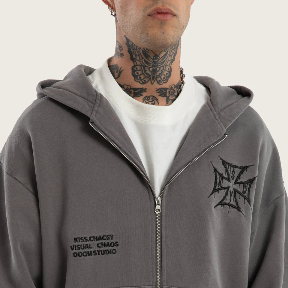 KSCY Blaze Relaxed Zip Hoodie