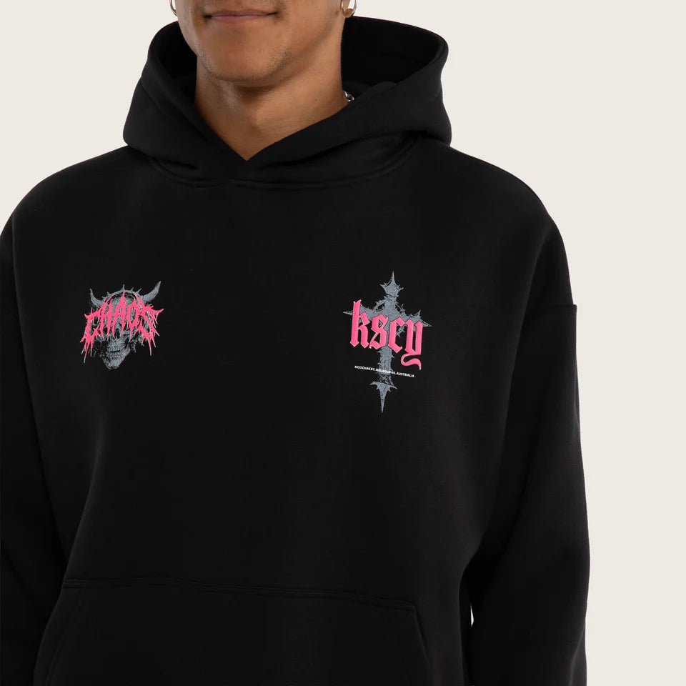 KSCY Glitch Oversized Hoodie