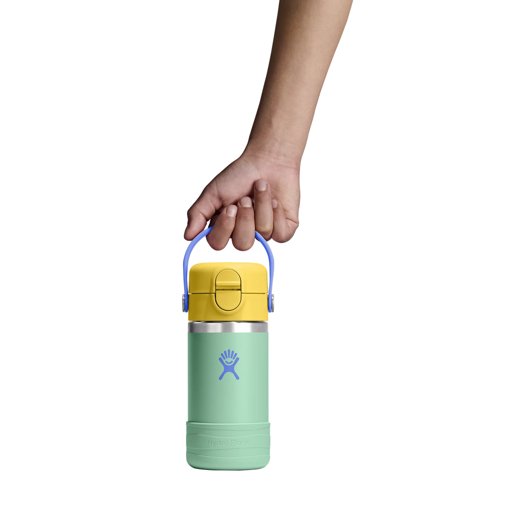 Hydroflask Kids 12oz Wide Mouth Covered Cap And Boot