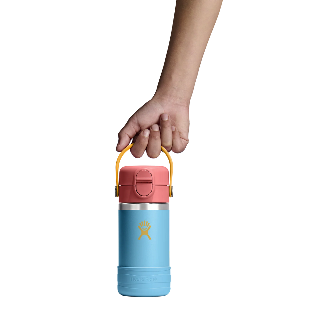 Hydroflask Kids 12oz Wide Mouth Covered Cap And Boot