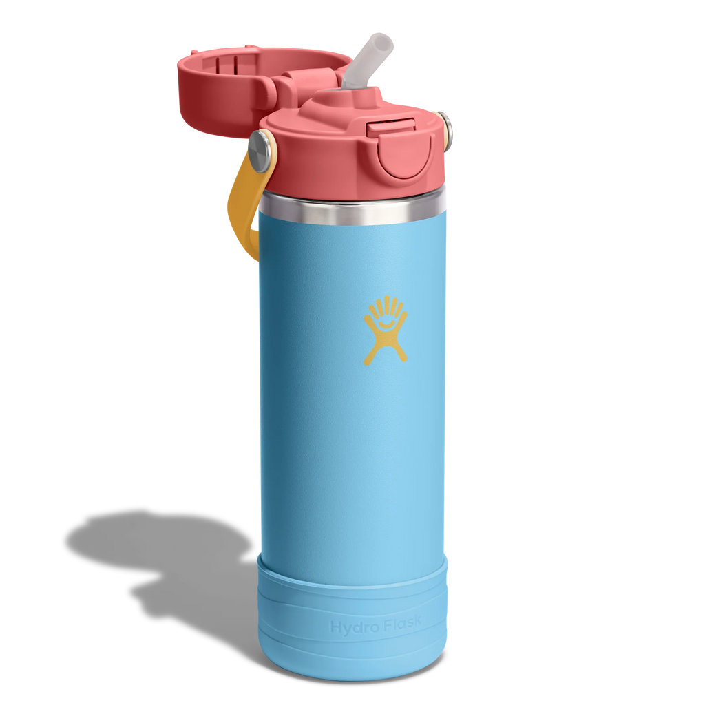 Hydroflask Kids 18oz Wide Mouth Covered Cap And Boot