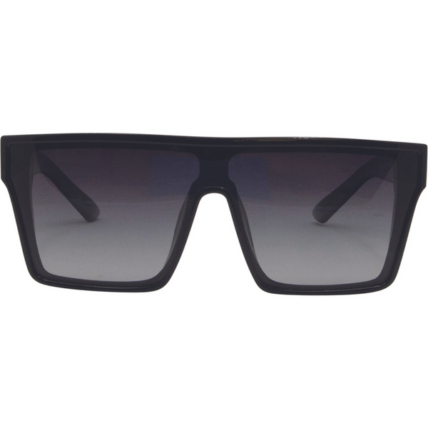 SIN Loose Cannon Shiny Black Smoke Sunglasses