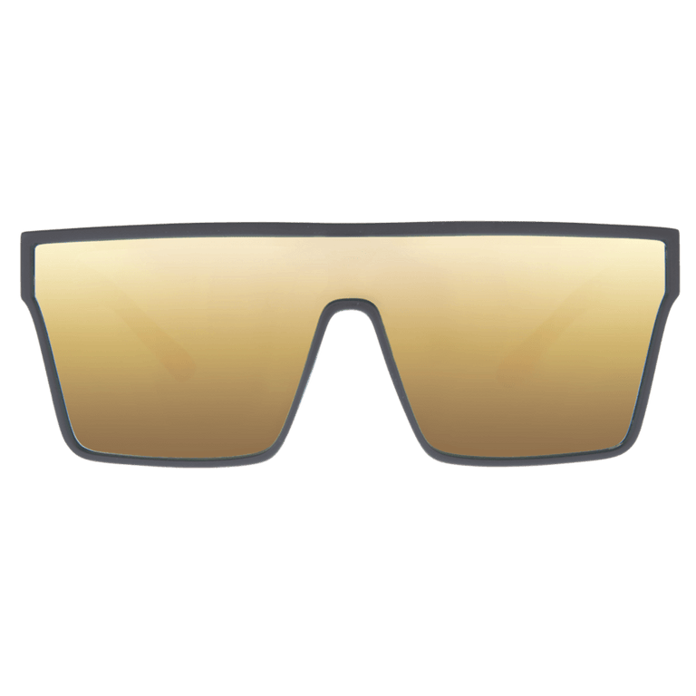Sin Loose Cannon Matte Black Gold Flash Sunglasses