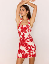 Minkpink Rosela Halter Mini Dress