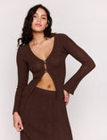 Minkpink Blanca Front Knit Top